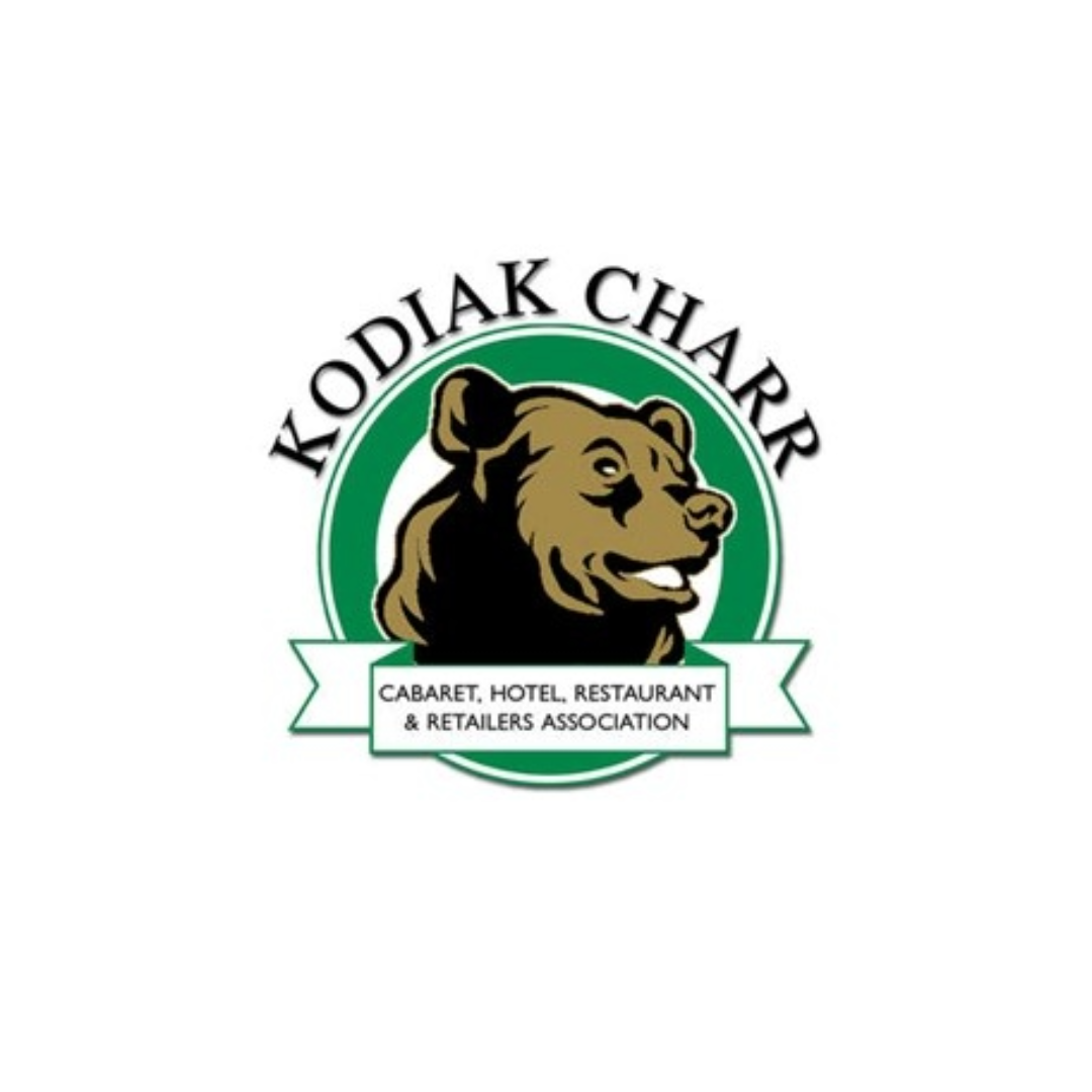 "Kodiak Charr" with logo of bear